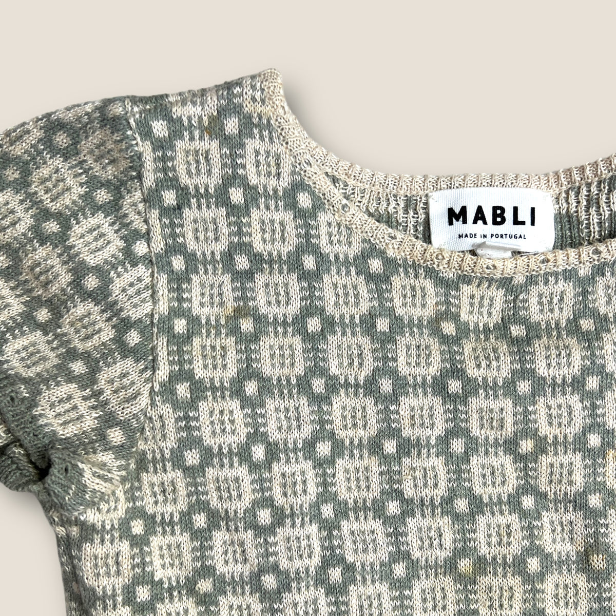 Mabli Cotton / Linen Knit Top size 2 years