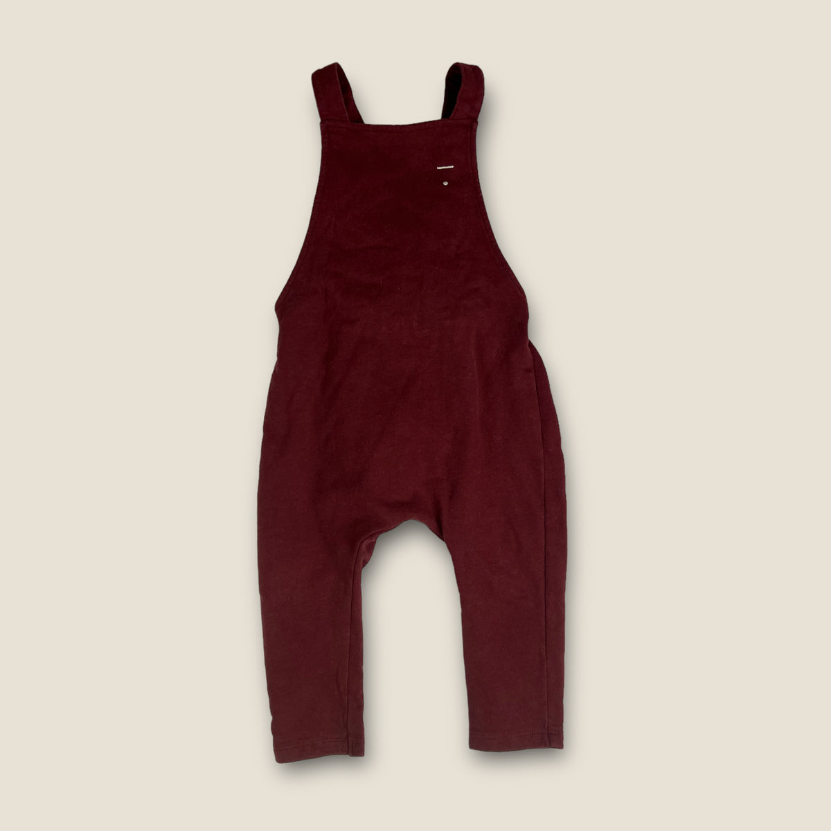 Gray Label Maroon Salopettes size 12-18 months